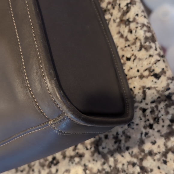 Vintage COACH Grey Shoulder Bag - Picture 7 of 10